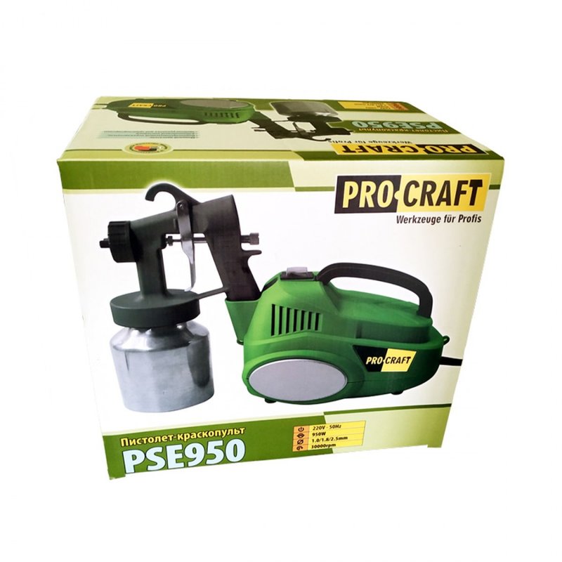 Pistol vopsit Procraft Germany PSE950, 0.8l 950W