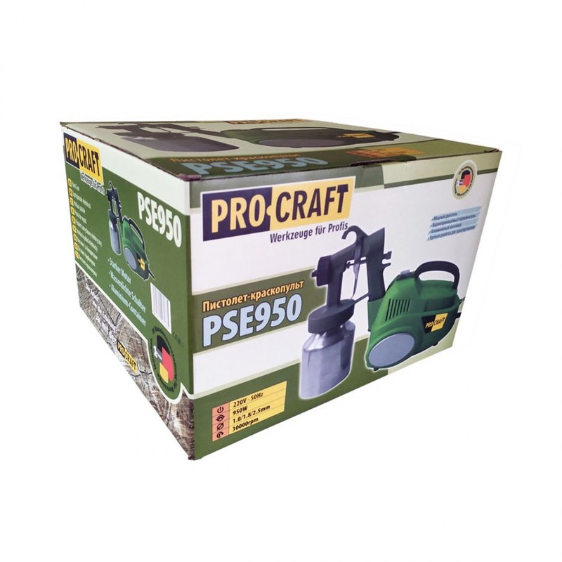 Pistol vopsit Procraft Germany PSE950, 0.8l 950W